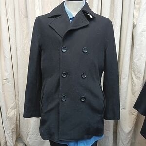 Michael Kors Men's Black Peacoat